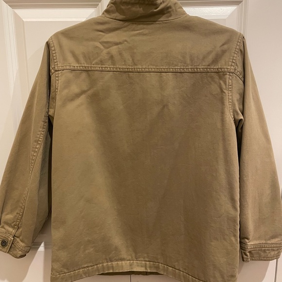 Youth Tan Gymboree Winter Coat Cargo Jacket - Picture 6 of 7